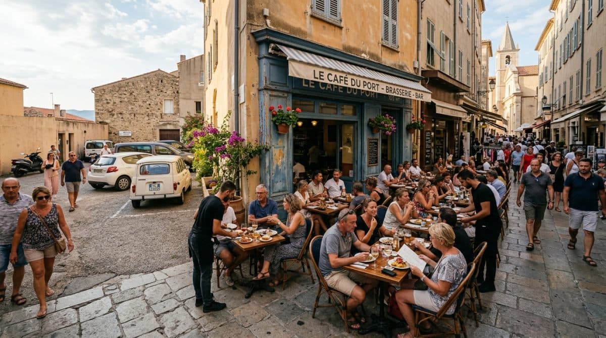 Illustration générée : Bar/brasserie a vendre + licence IV ajaccio