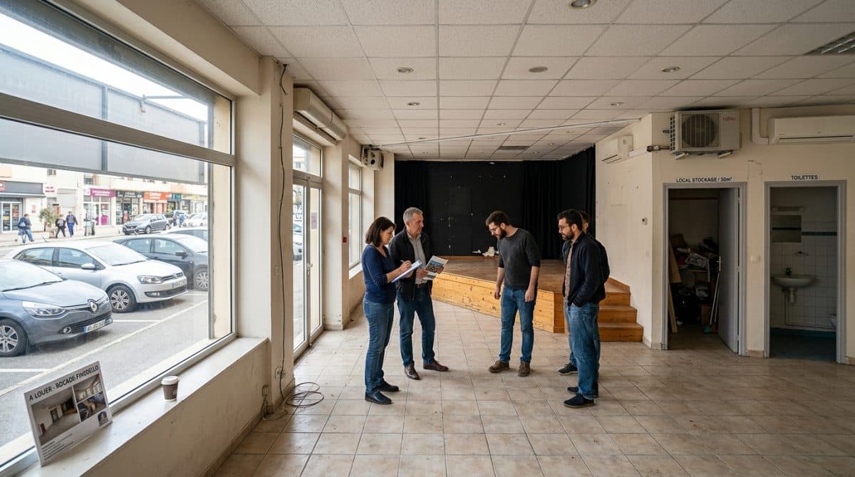 Illustration générée : A louer local commercial ajaccio