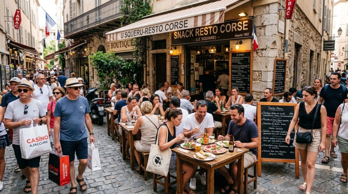 Illustration générée : Droit au bail a vendre centre ville ajaccio