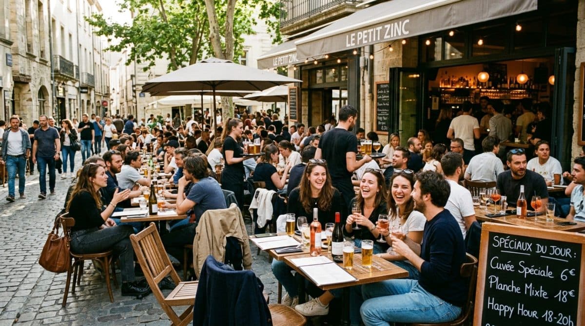 Illustration générée : A vendre Bar licence 4 Montpellier-centre