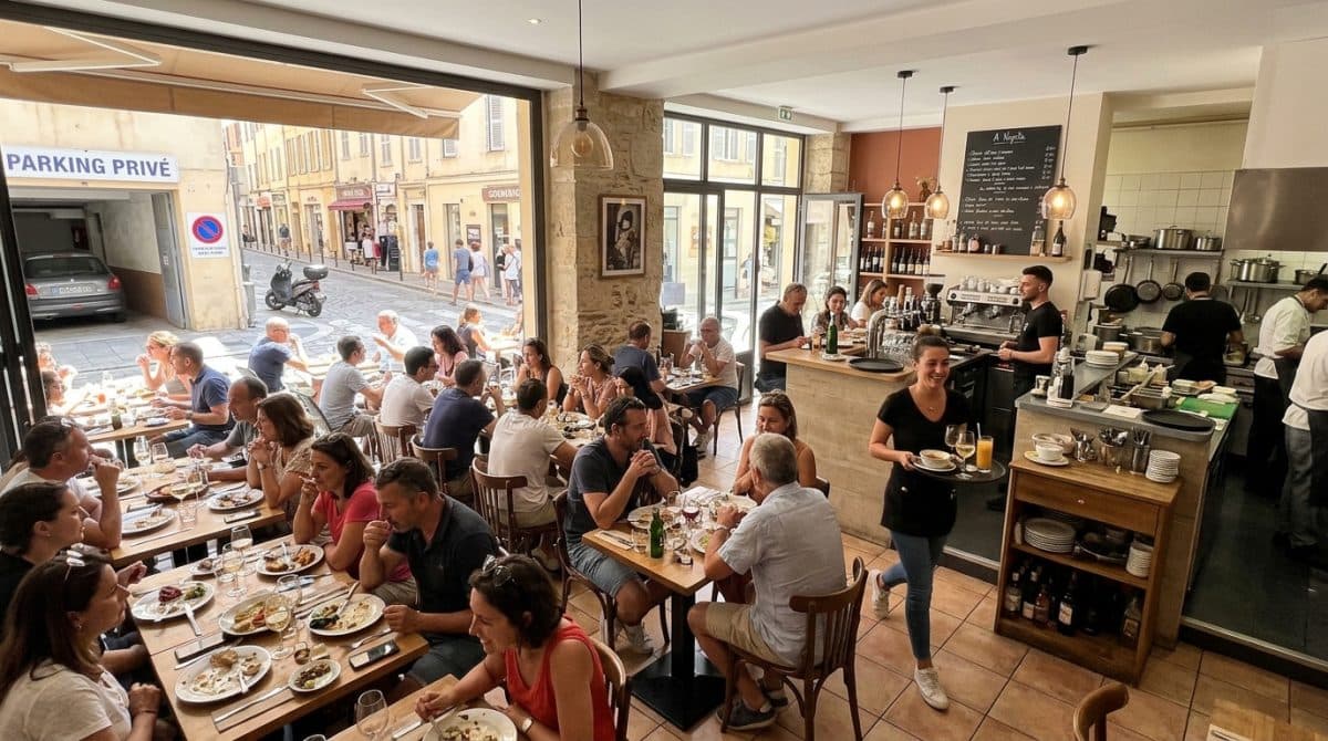 Illustration générée : Restaurant a vendre ajaccio