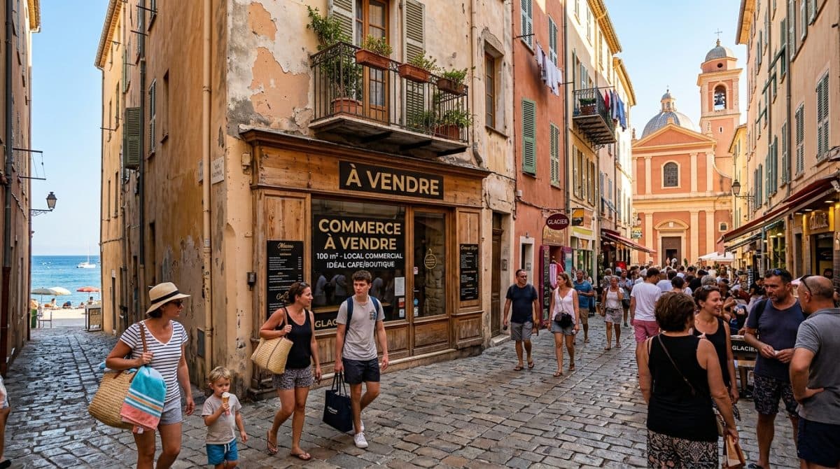 Illustration générée : Local a vendre vieille ville ajaccio