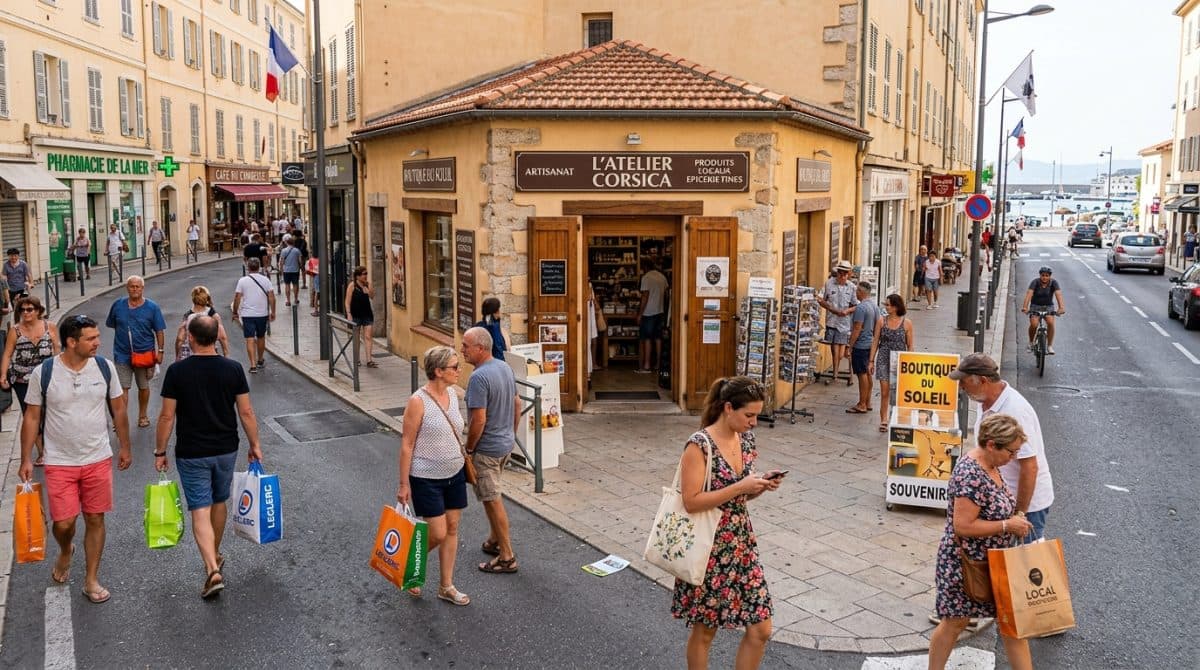 Illustration générée : A vendre murs commerciaux ZI rocade