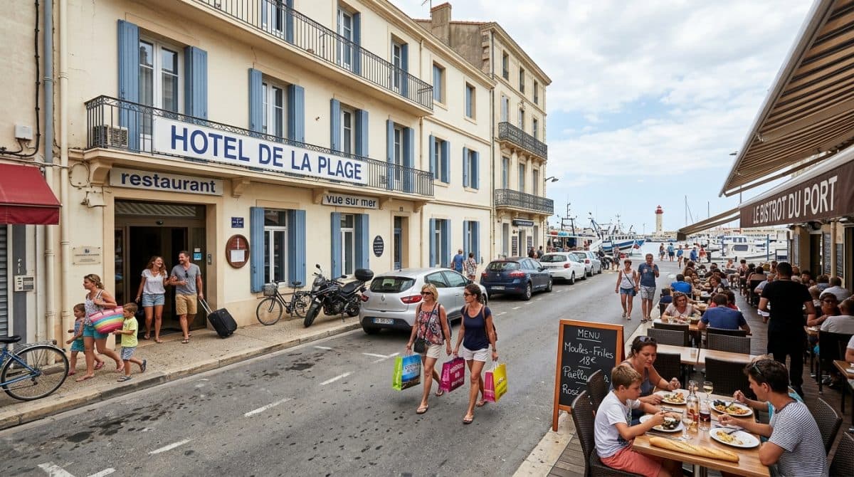 Illustration générée : Murs commerciaux occupés, investissement rentable, EMPLACEMENT N°1