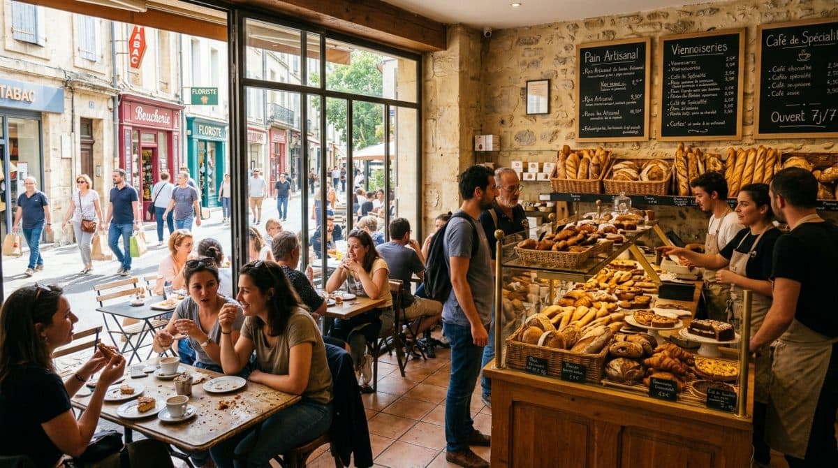 Illustration générée : À Vendre : Boulangerie