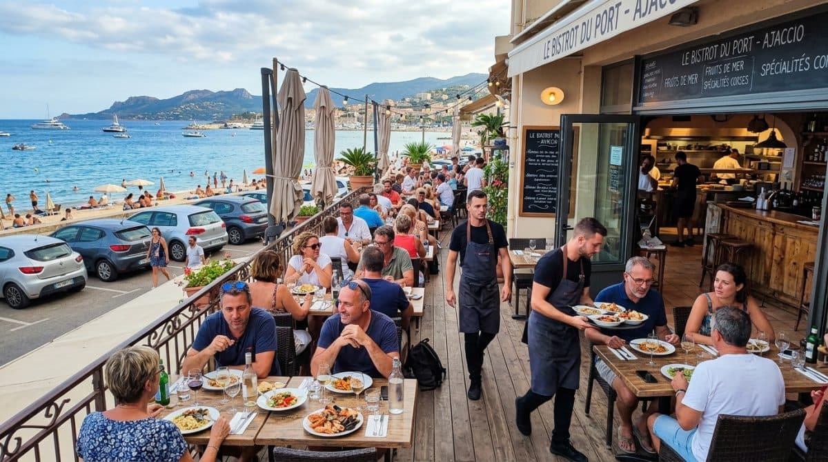 Illustration générée : A VENDRE FONDS DE COMMERCE RESTAURANT à AJACCIO
