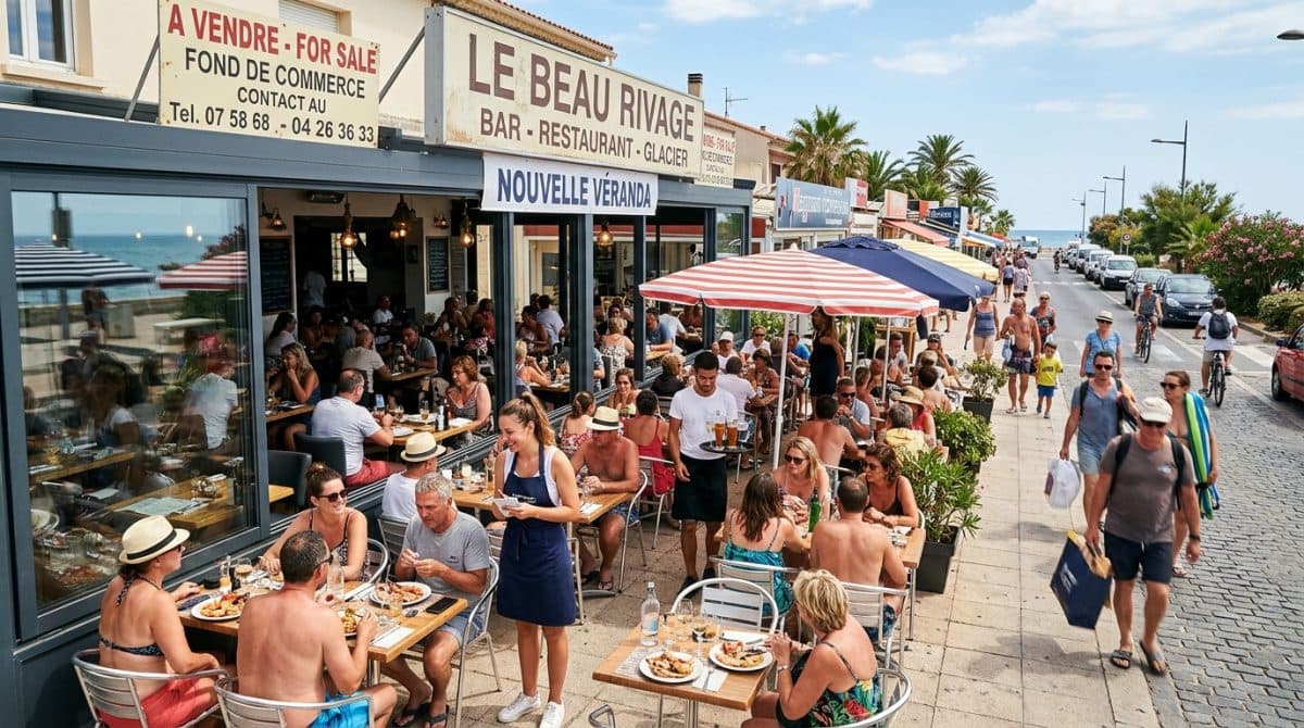 Illustration générée : A vendre bien immobilier murs commerciaux
