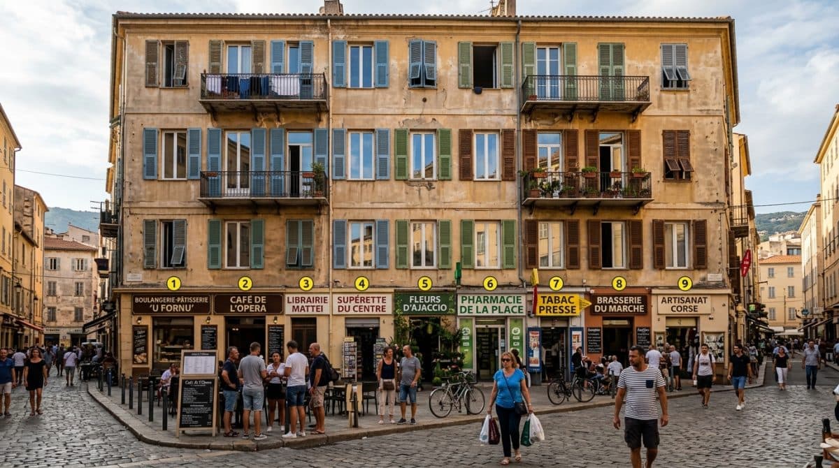 Illustration générée : A vendre bien immobilier residence locative