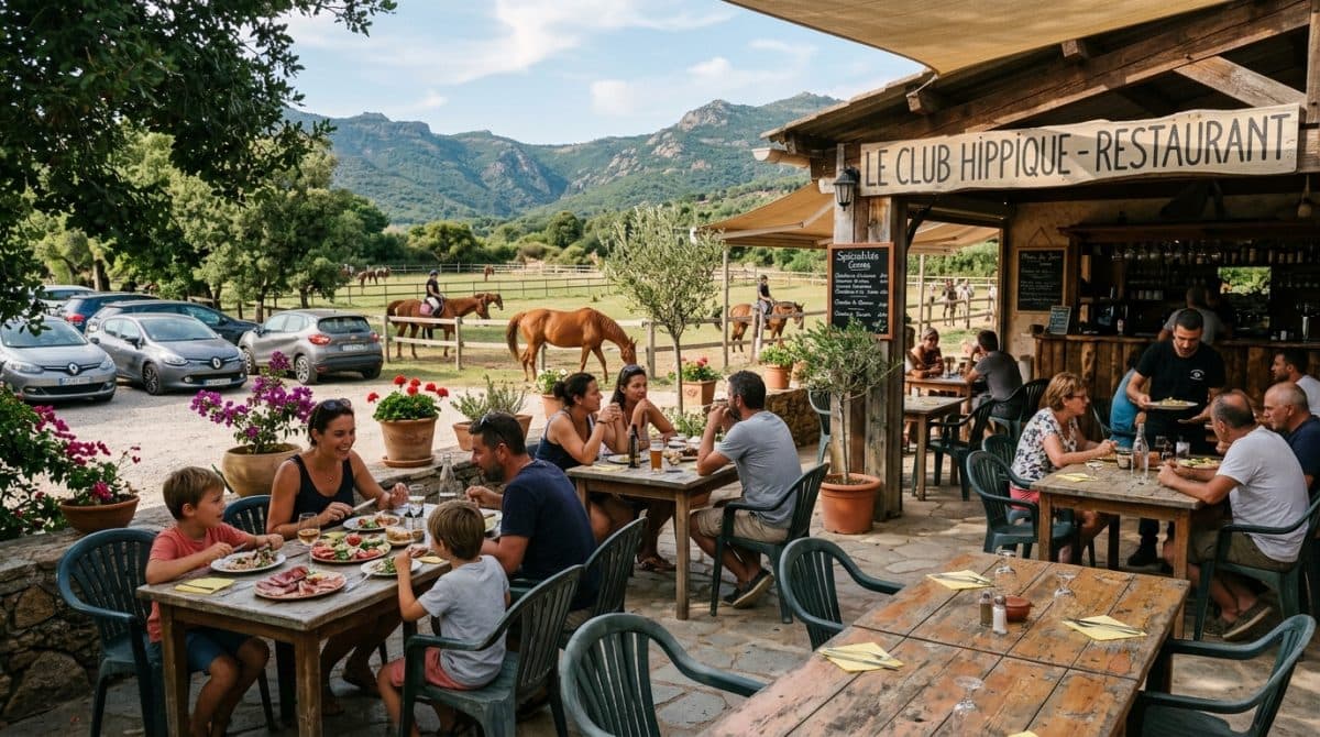 Illustration générée : Location gerance restaurant centre equestre