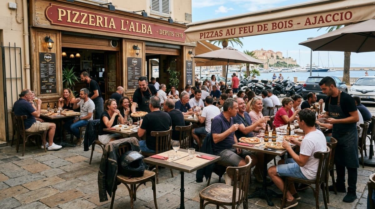 Illustration générée : A vendre fonds de commerce pizzeria snacking