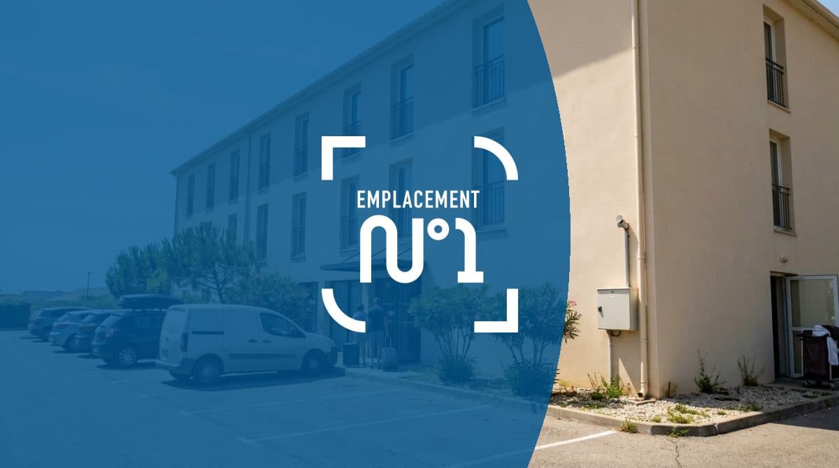 Illustration générée : Fonds de commerce d'un Hôtel Bureau 64 chambres sur le littoral