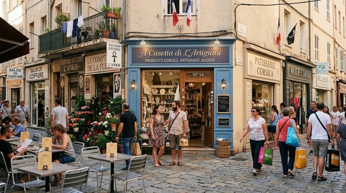 Illustration générée : Cession droit au bail ajaccio hypercentre