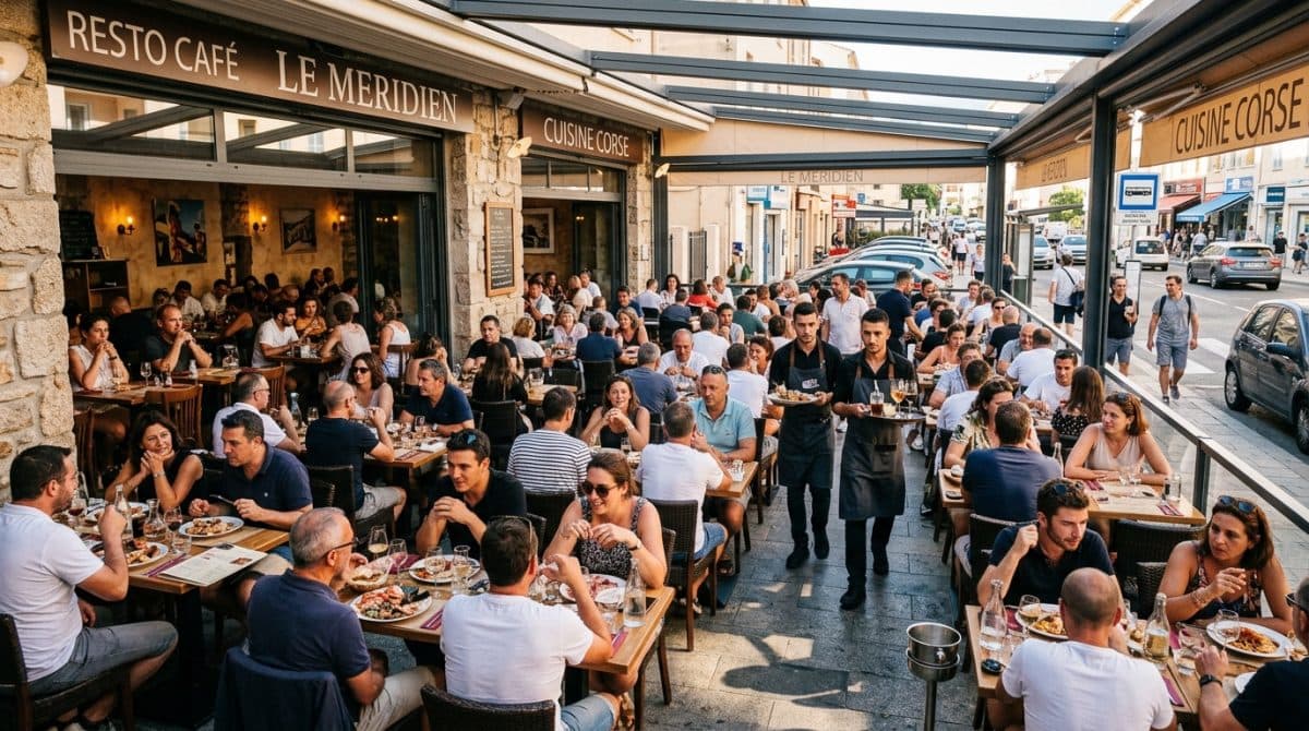 Illustration générée : Vente mezzavia restaurant profil brasserie