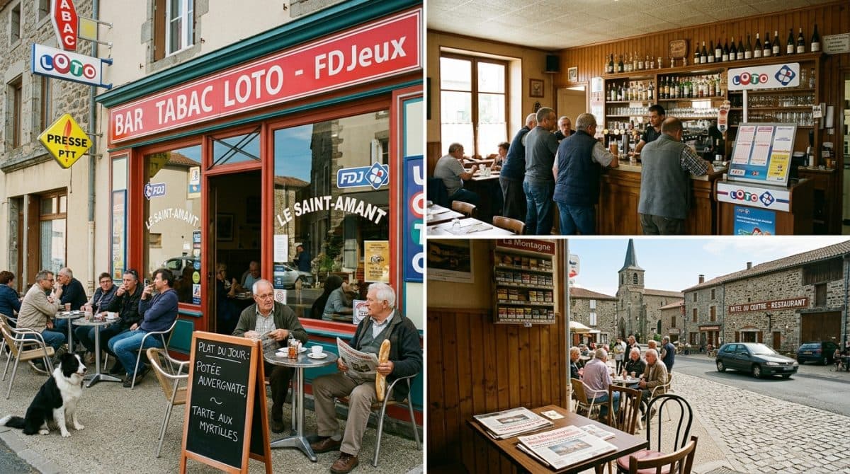 Illustration générée : BAR TABAC LOTO FDJ RESTAURANT à 20 min d'Issoire.