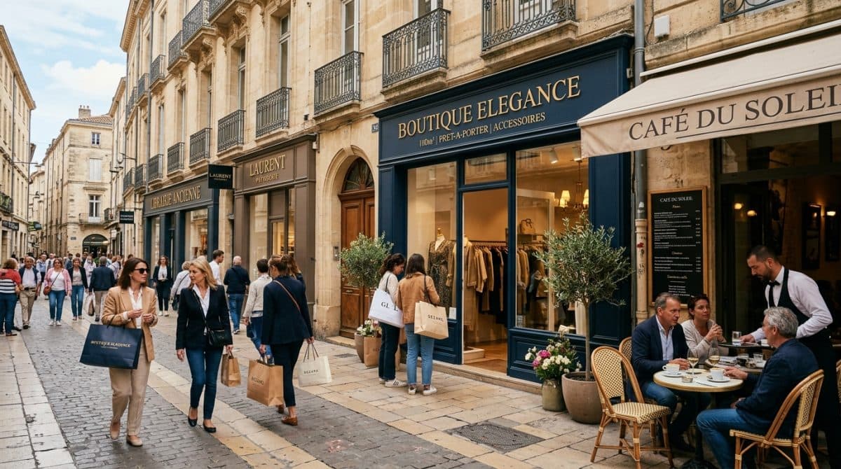 Illustration générée : DROIT AU BAIL MONTPELLIER CENTRE 85m2