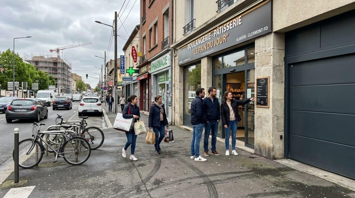 Illustration générée : A ceder un droit au bail dans zone attractive au sud de clermont fd