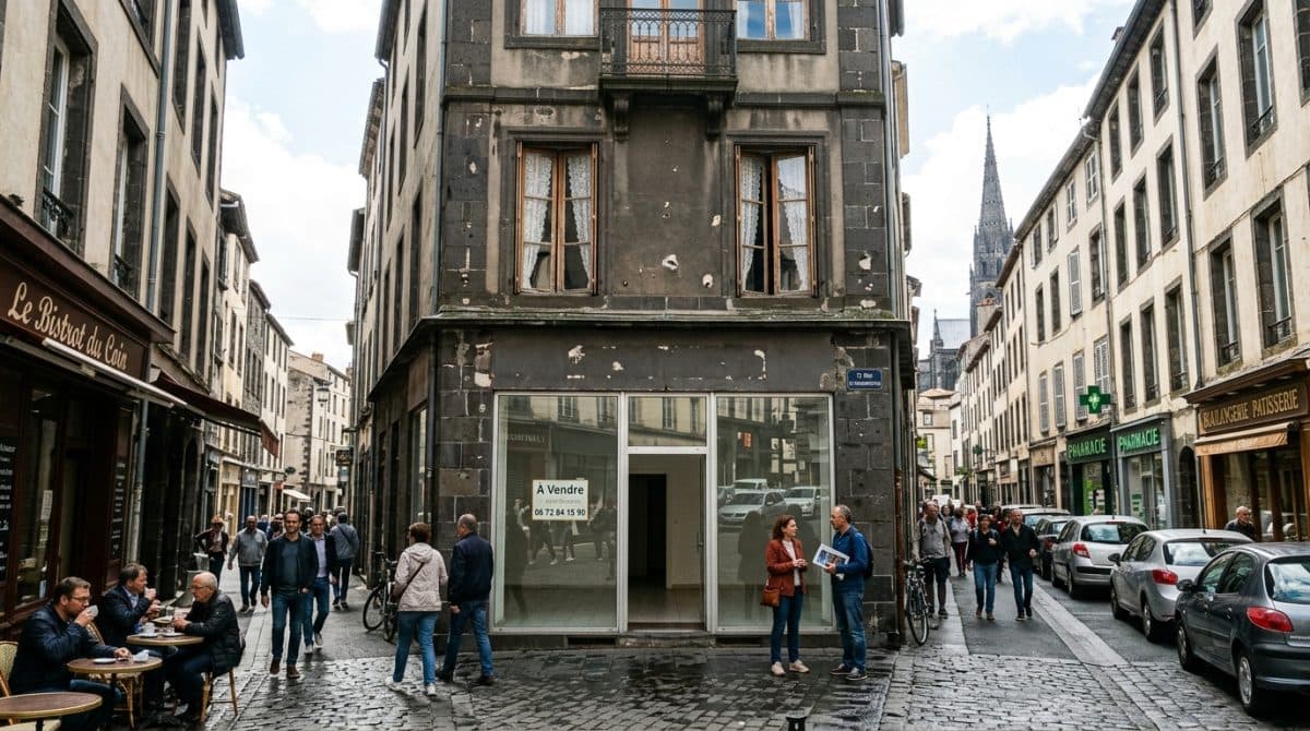 Illustration générée : Immeuble à vendre- Ultra-centre de Clermont-Ferrand