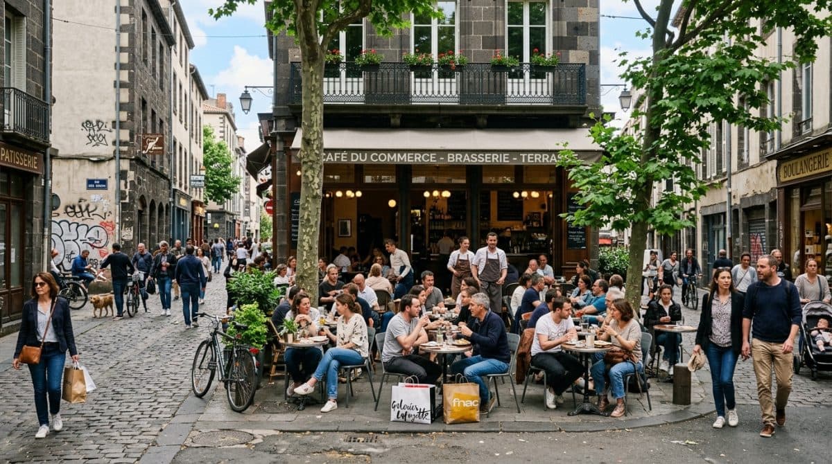 Illustration générée : A vendre affaire de gestion sous enseigne clermont-ferrand
