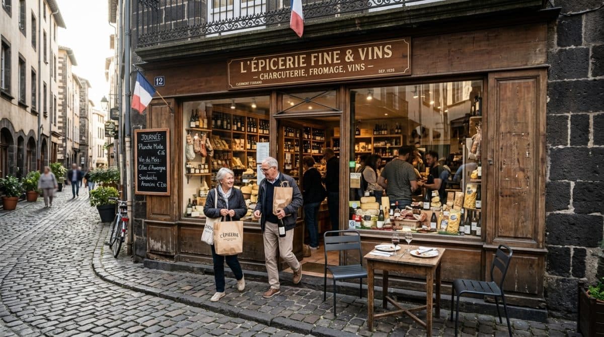 Illustration générée : Superbe affaire – Centre historique de Clermont-Ferrand