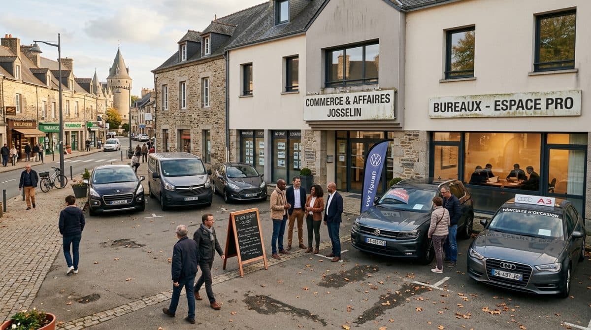 Illustration générée : Ensemble immobilier & terrain Morbihan