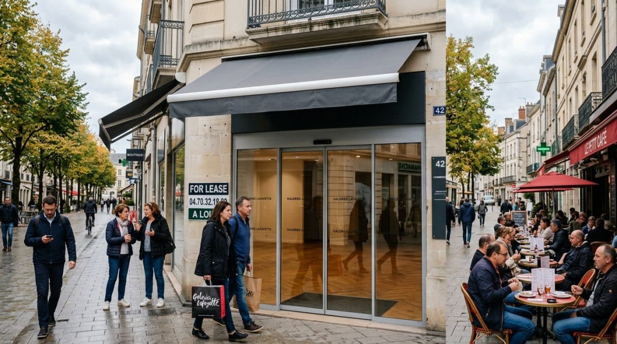 Illustration générée : A vendre droit au bail - emplacement n1 vichy