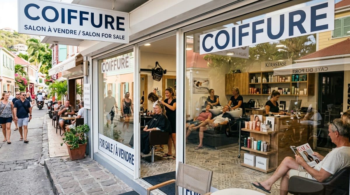 Illustration générée : À SAISIR : Salon de coiffure - Clé en main !