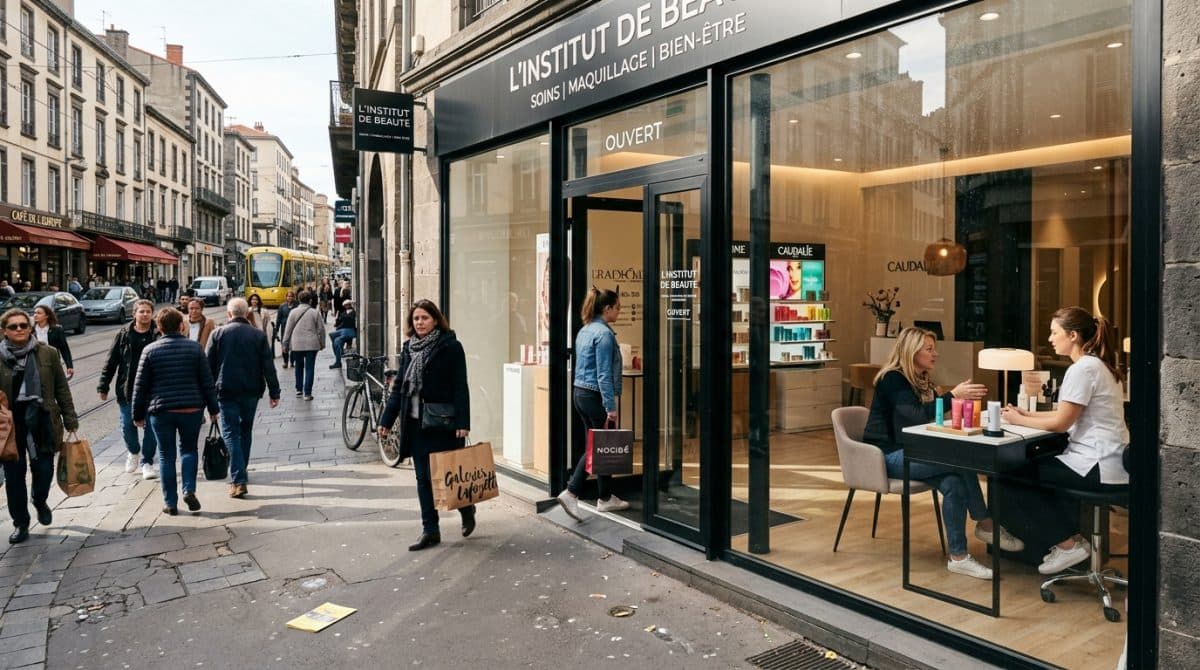 Illustration générée : Institut beaute a vendre a clermont ferrand centre