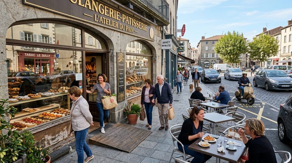 Illustration générée : Boulangerie Patisserie