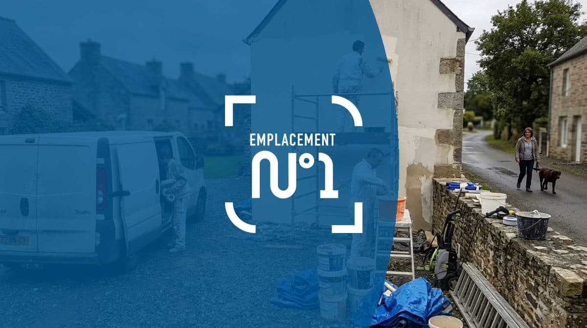 Illustration générée : Peinture ravalement Morbihan