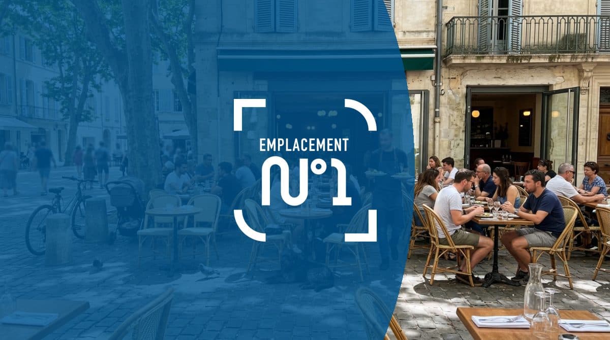 Illustration générée : Reprise restaurant Écusson 140 places Hérault