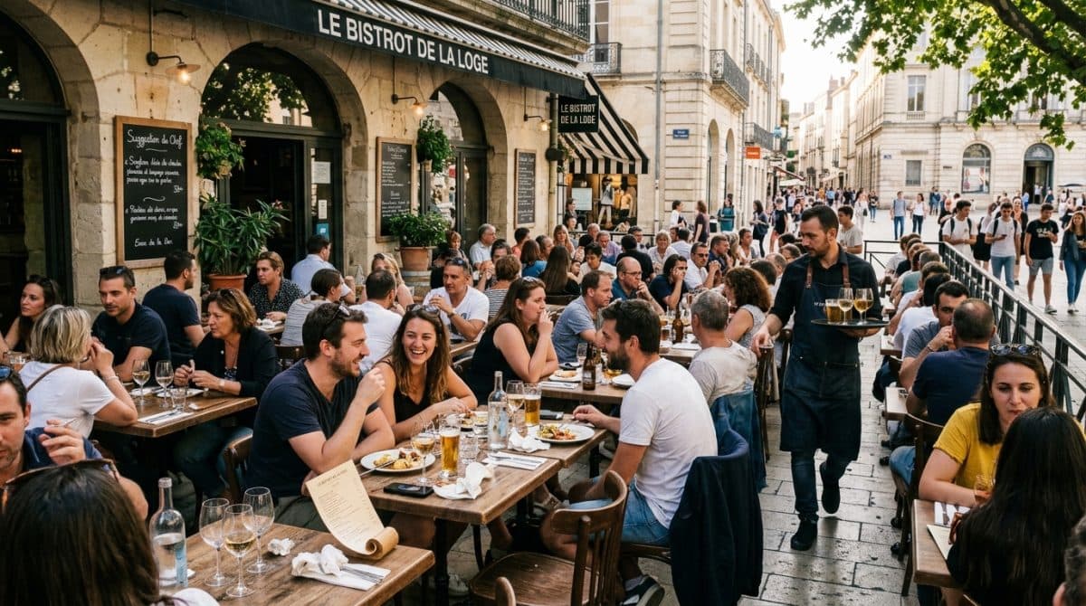 Illustration générée : 🍺 Fonds de commerce Bar Brasserie Licence 4 Emplacement premium
