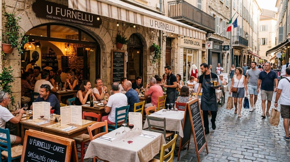 Illustration générée : Restaurant a vendre ajaccio