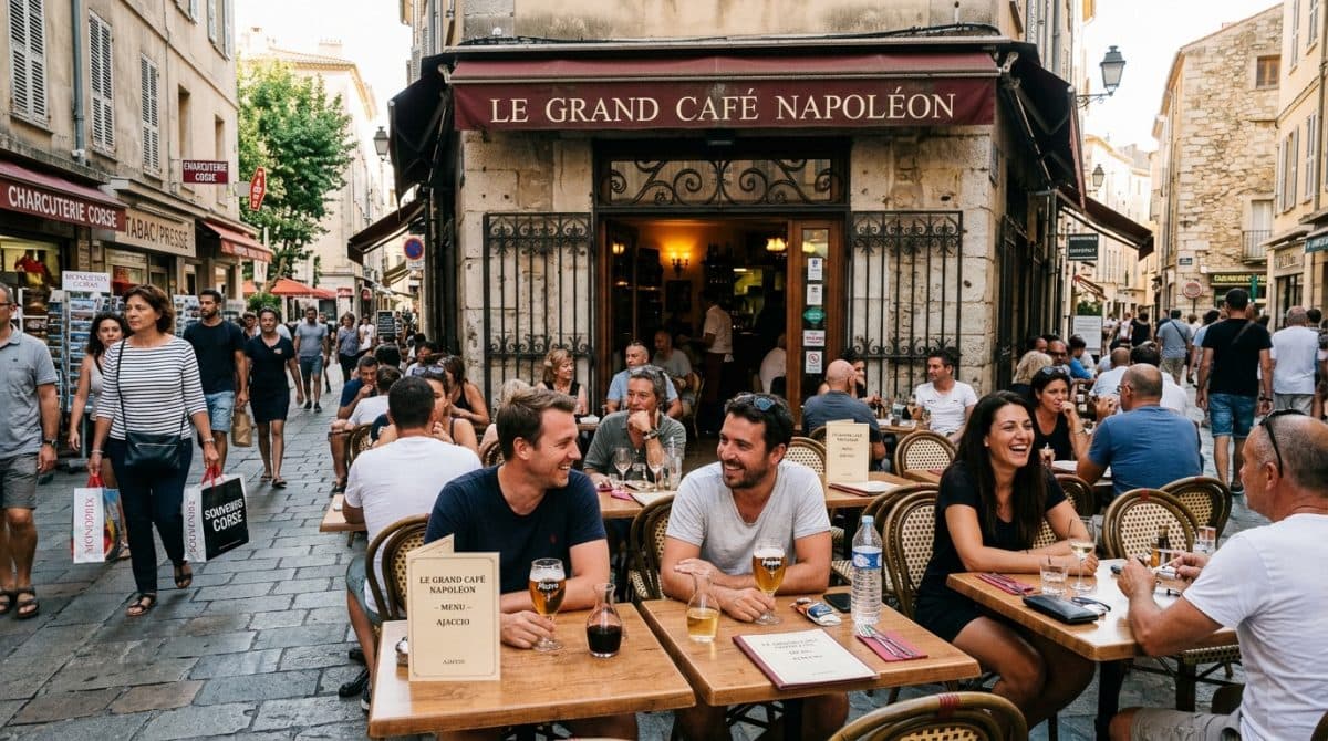 Illustration générée : A vendre bar/brasserie ajaccio