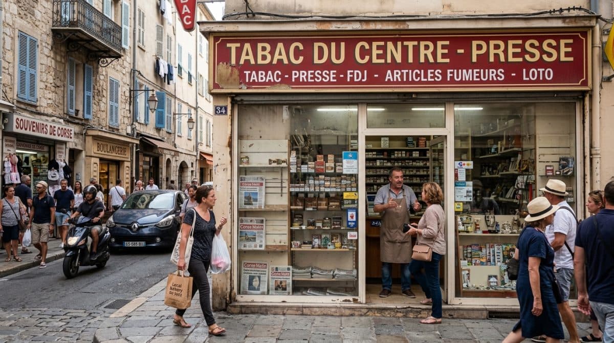 Illustration générée : A vendre tabac ajaccio centre ville