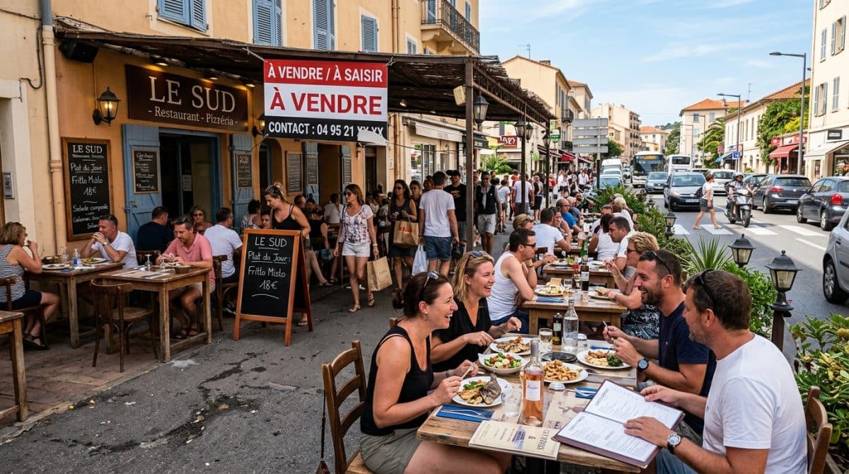 Illustration générée : Restaurant a vendre ajaccio