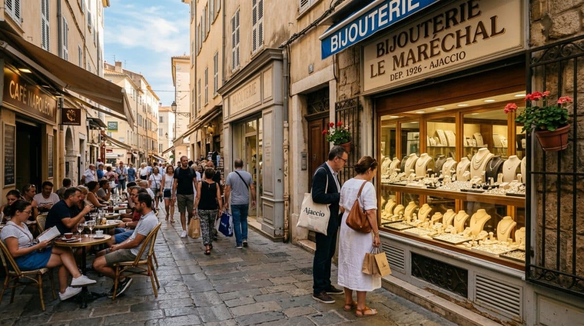 Illustration générée : Bijouterie a vendre centre ville ajaccio