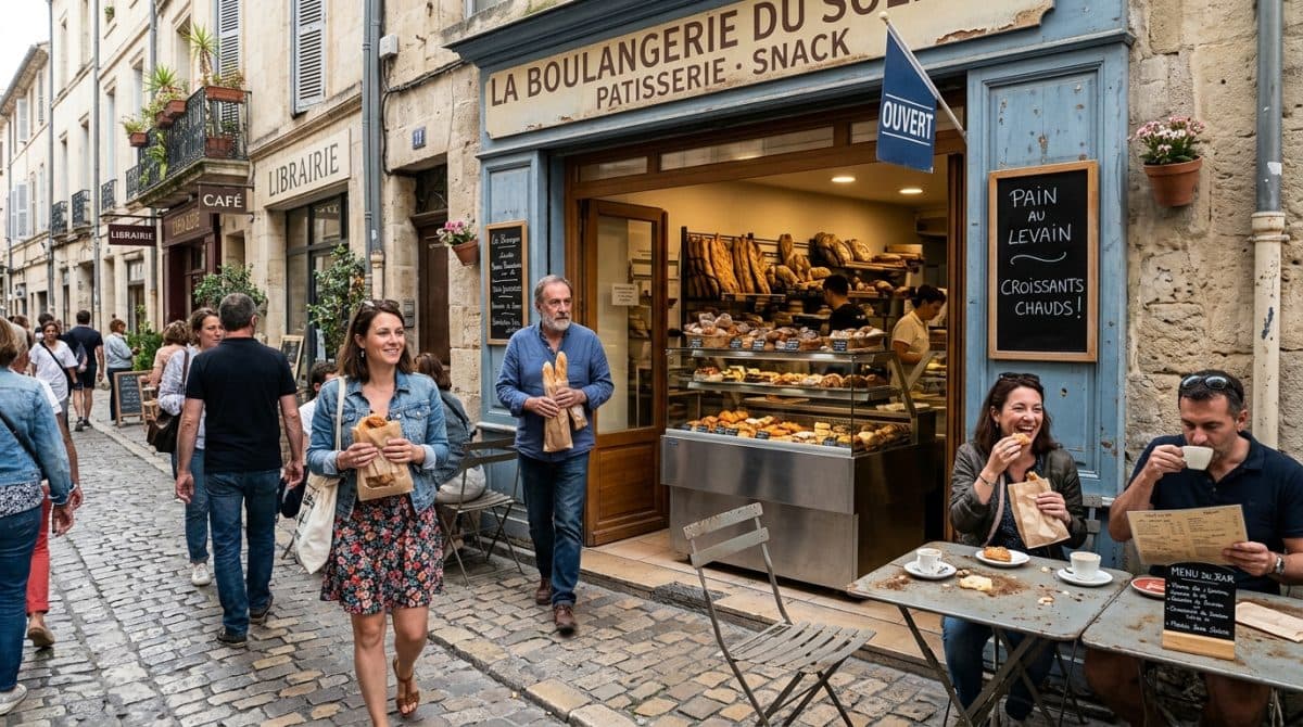 Illustration générée : 🥐 boulangerie - pâtisserie - snacking - centre historique montpellier