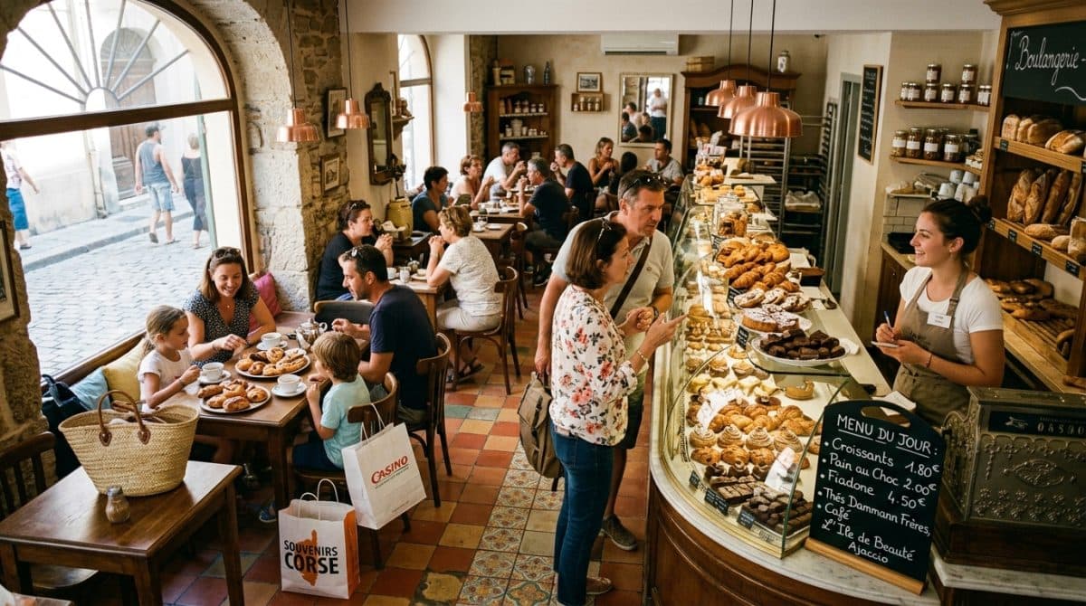 Illustration générée : Boulangerie, pâtisserie · AJACCIO