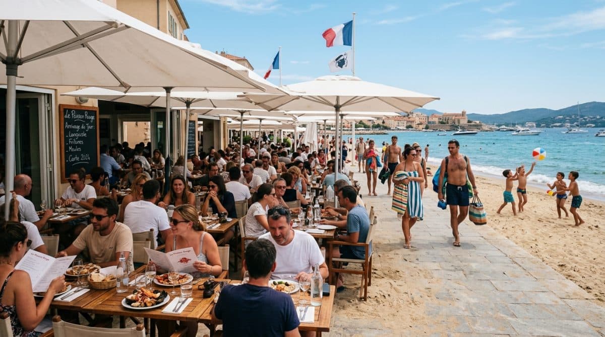 Illustration générée : Location gerance restaurant station balneaire prox. ajaccio