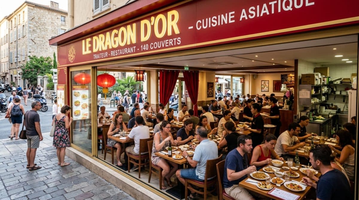 Illustration générée : A vendre Restaurant Ajaccio