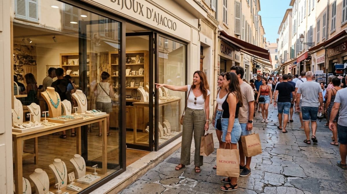 Illustration générée : Cède fonds de commerce bijoux centre ville ajaccio