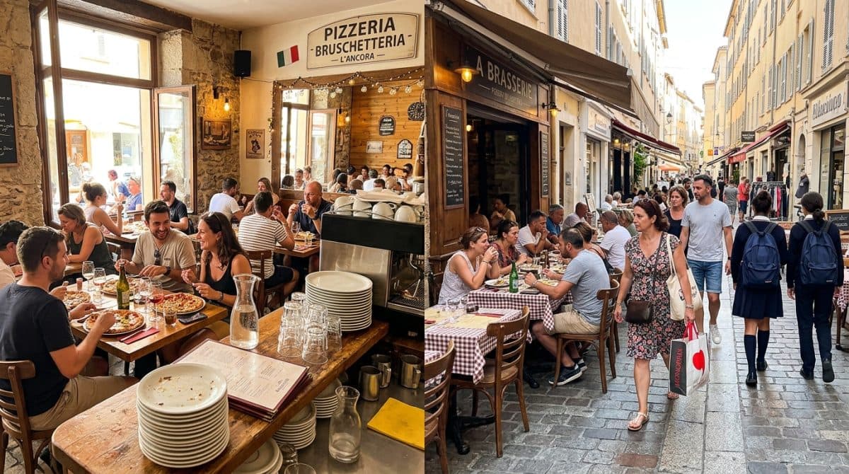 Illustration générée : A vendre pizzeria bruschetteria ajaccio centre ville