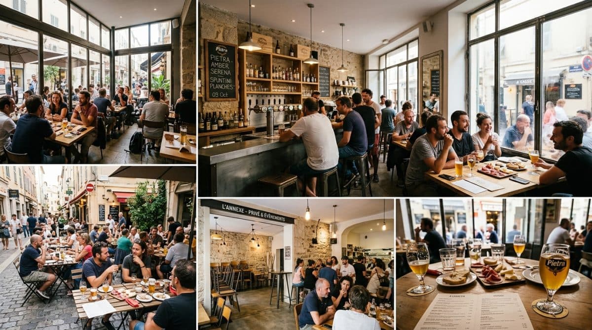 Illustration générée : Vends fonds de commerce bar a biere ajaccio