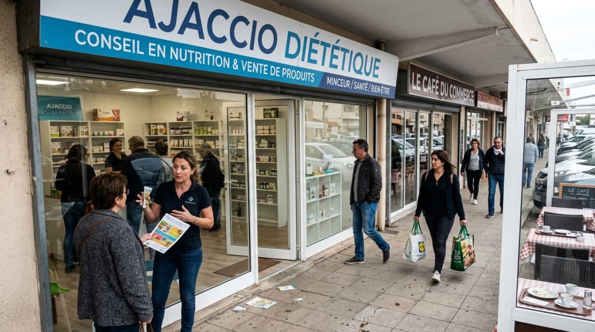 Illustration générée : A vendre fonds de commerce bien etre ajaccio Z.I