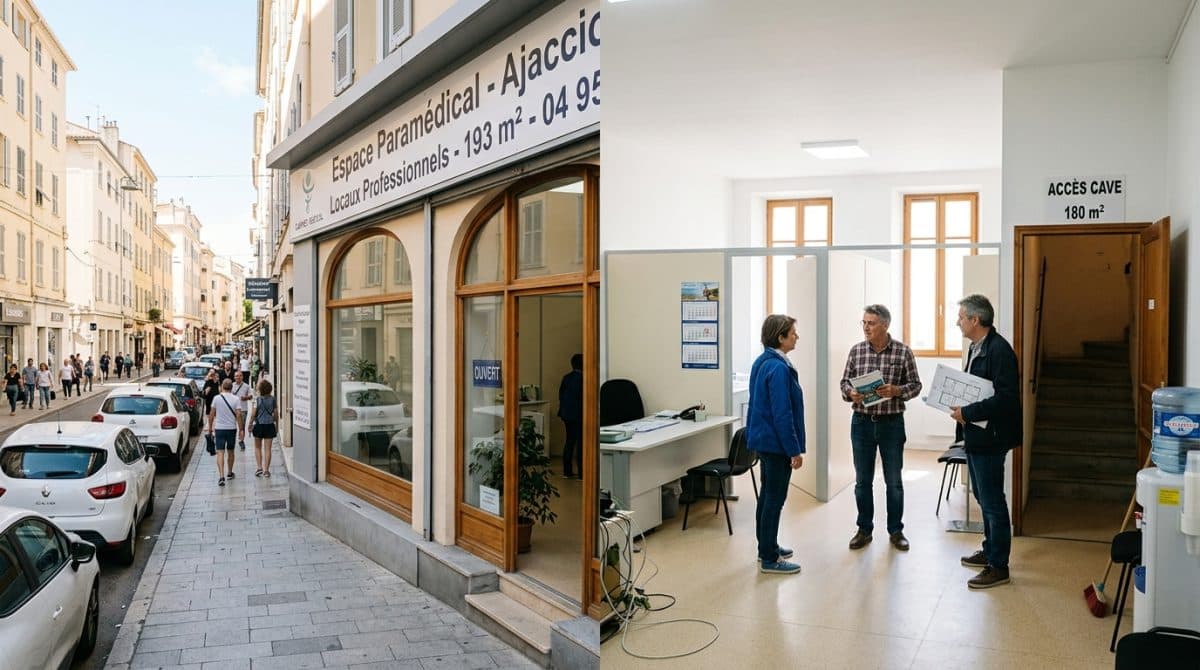 Illustration générée : Cession de droit au bail ajaccio rive sud