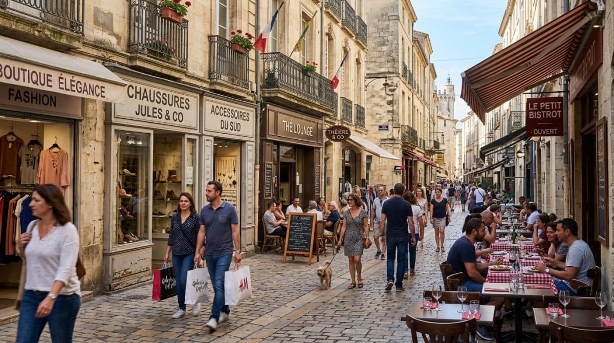 Illustration générée : Cession de Droit au Bail à Montpellier Centre