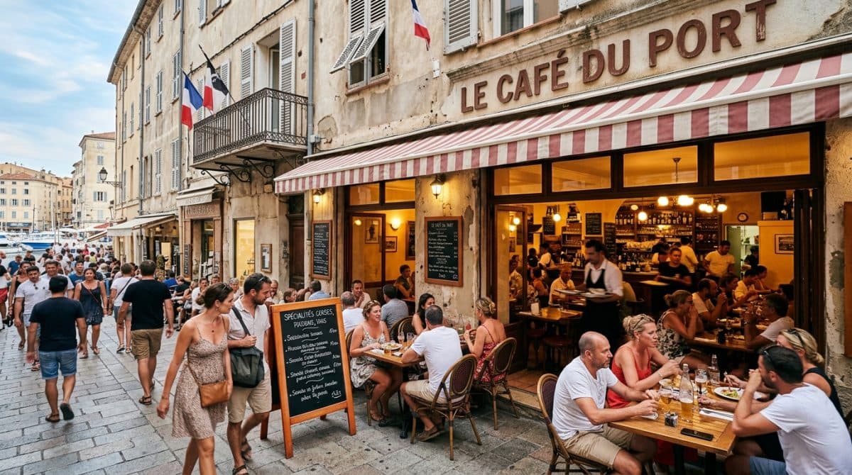 Illustration générée : A vendre fonds de commerce restaurant AJACCIO hypercentre