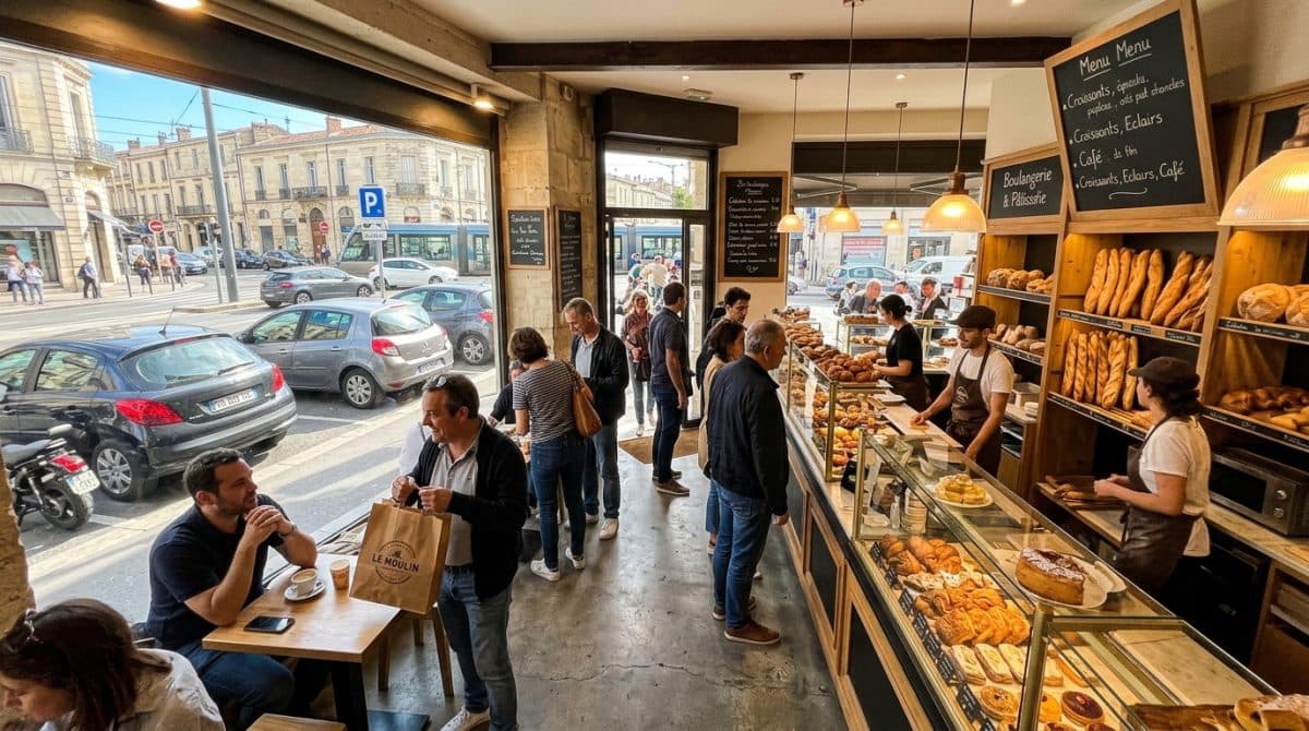 Illustration générée : Boulangerie 130 m² Parking 15 places Hérault
