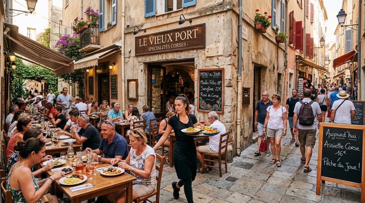 Illustration générée : A VENDRE FONDS DE COMMERCE RESTAURANT à AJACCIO
