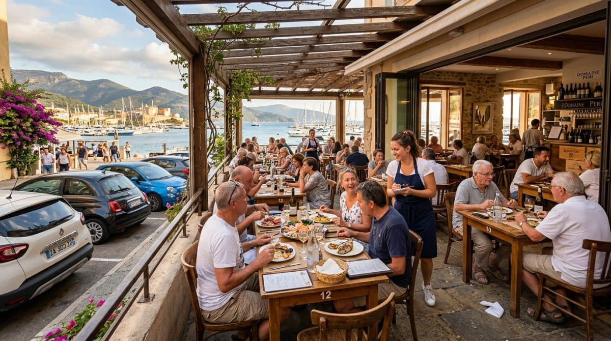Illustration générée : A vendre fonds de commerce restaurant